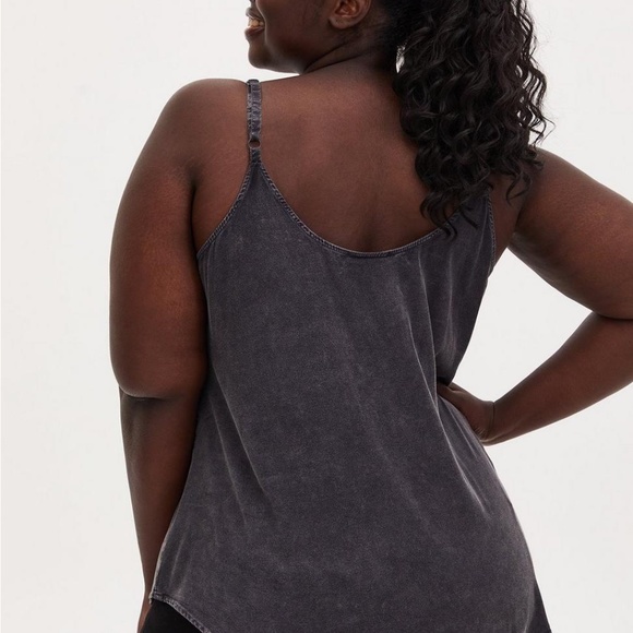 Torrid Gray Cami - Plus Size 00 - Picture 2 of 7